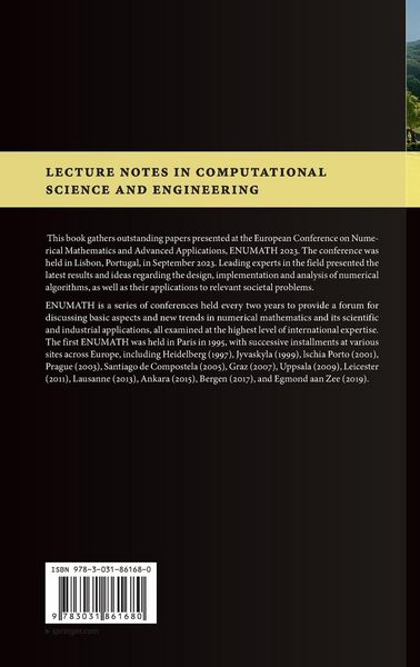 Produktbild: Numerical Mathematics and Advanced Applications ENUMATH 2023, Volume 2