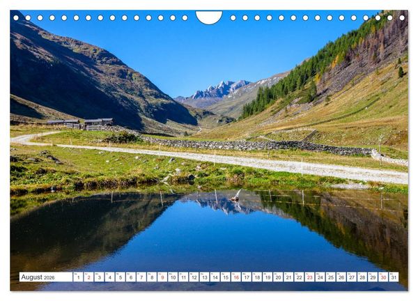 Produktbild: Jagdhausalm in Osttirol (Wandkalender 2026 DIN A4 quer), CALVENDO Monatskalender