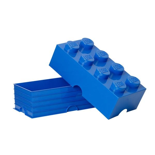 Produktbild: LEGO Aufbewahrungsstein 8 Noppen Blau