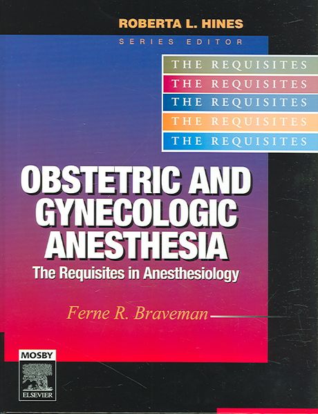 Produktbild: Obstetric and Gynecologic Anesthesia: The Requisites in Anesthesiology