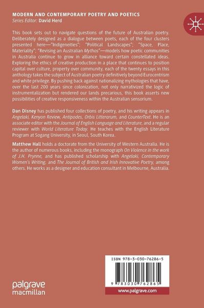 Produktbild: New Directions in Contemporary Australian Poetry