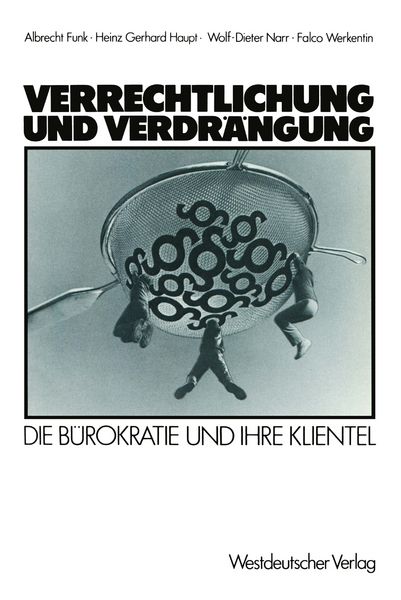 Produktbild: Verrechtlichung und Verdr&auml;ngung