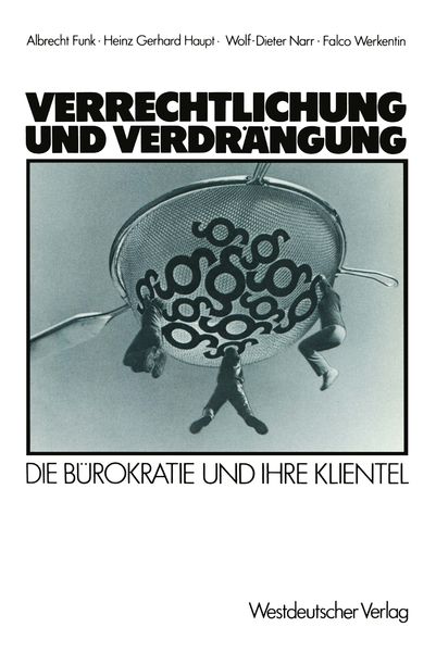 Produktbild: Verrechtlichung und Verdr&auml;ngung