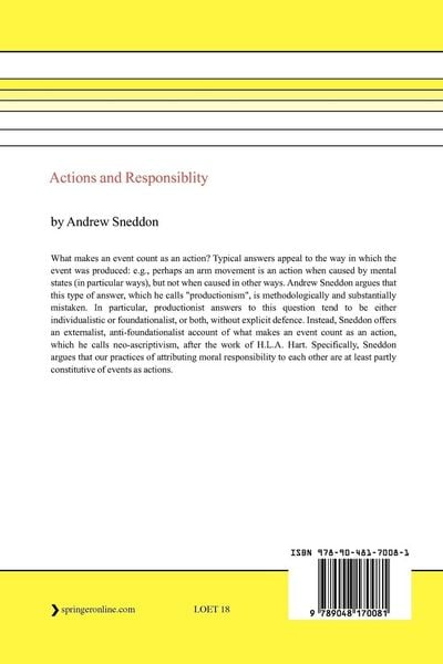 Produktbild: Action and Responsibility