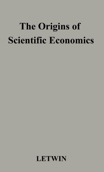 Produktbild: The Origins of Scientific Economics