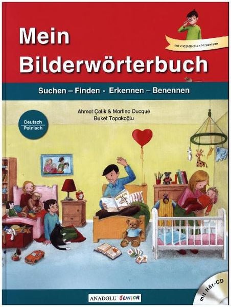 Produktbild: Mein Bilderw&ouml;rterbuch, Deutsch - Polnisch, m. Audio-CD