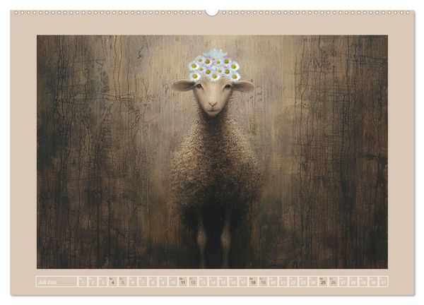 Produktbild: Sch&auml;fchenparade (Wandkalender 2026 DIN A2 quer), CALVENDO Monatskalender