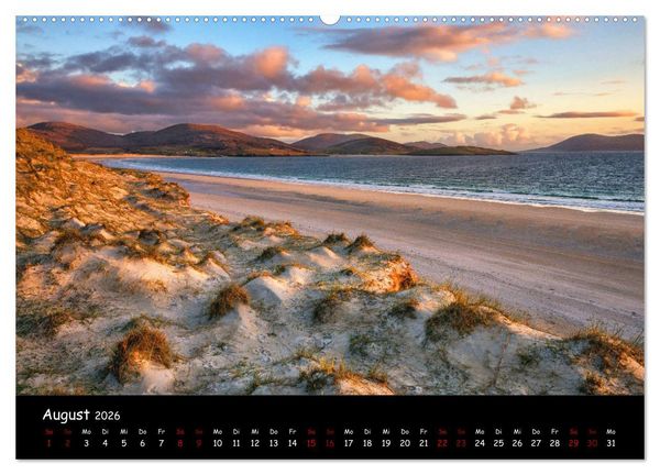 Produktbild: Schottland zum Verlieben (hochwertiger Premium Wandkalender 2026 DIN A2 quer), Kunstdruck in Hochglanz