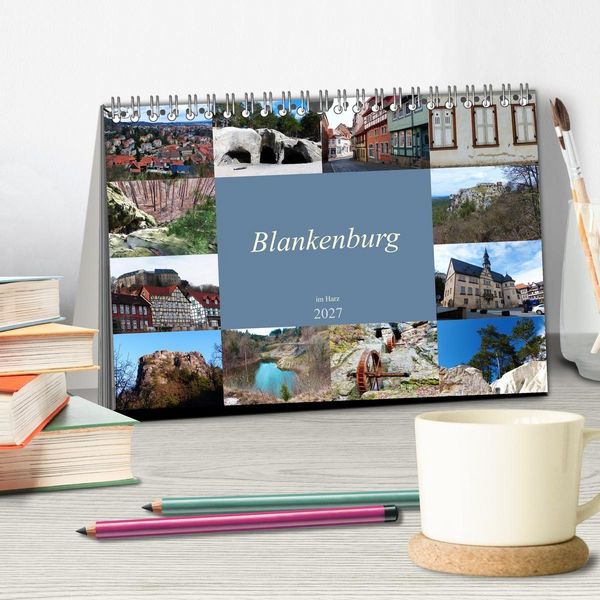 Produktbild: Blankenburg im Harz (Tischkalender 2027 DIN A5 quer), CALVENDO Monatskalender