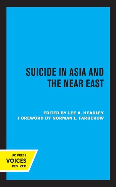 Produktbild: Suicide in Asia and the Near East