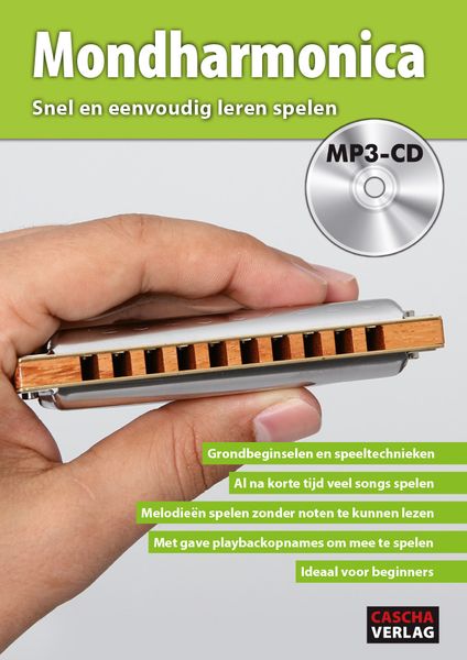 Produktbild: Mondharmonica - Snel en eenvoudig leren spelen + MP3-CD