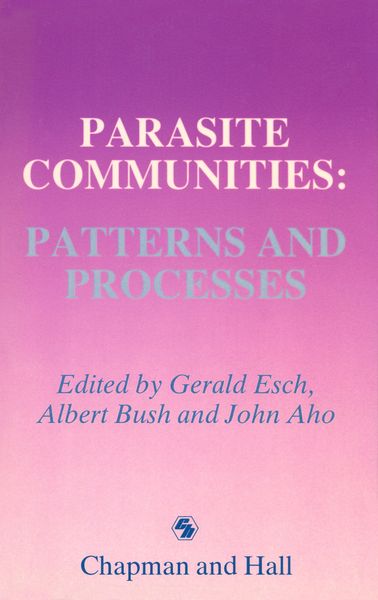 Produktbild: Parasite Communities: Patterns and Processes