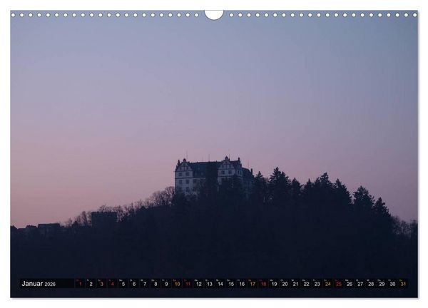 Produktbild: Burgen & Schl&ouml;sser im Odenwald (Wandkalender 2026 DIN A3 quer), CALVENDO Monatskalender