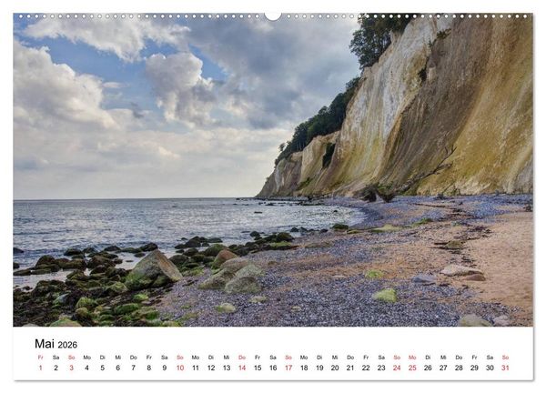 Produktbild: Der Hochuferweg im Jasmund Nationalpark (Wandkalender 2026 DIN A2 quer), CALVENDO Monatskalender