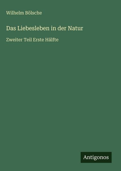 Produktbild: Das Liebesleben in der Natur