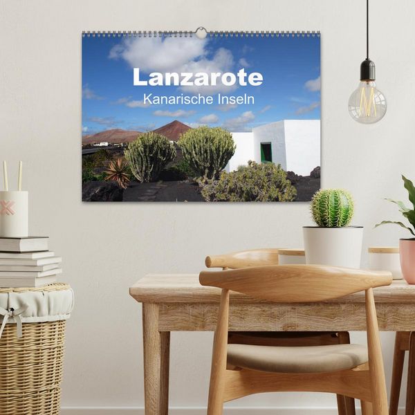 Produktbild: Lanzarote - Kanarische Inseln (Wandkalender 2026 DIN A3 quer), CALVENDO Monatskalender