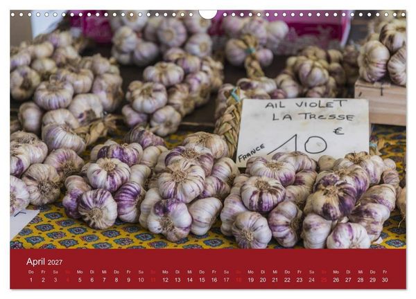 Produktbild: March&eacute; Provencal - M&auml;rkte der Provence (Wandkalender 2027 DIN A3 quer), CALVENDO Monatskalender