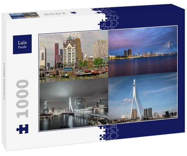 Lais Puzzle Collage Rotterdam 1000 Teile