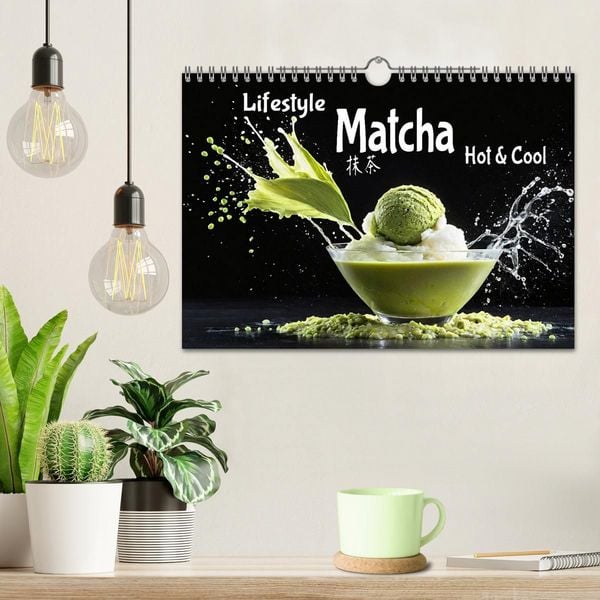 Produktbild: Lifestyle Matcha - Hot und Cool (Wandkalender 2027 DIN A4 quer), CALVENDO Monatskalender