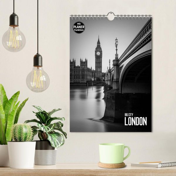 Produktbild: Big City London (Wandkalender 2026 DIN A4 hoch), CALVENDO Monatskalender