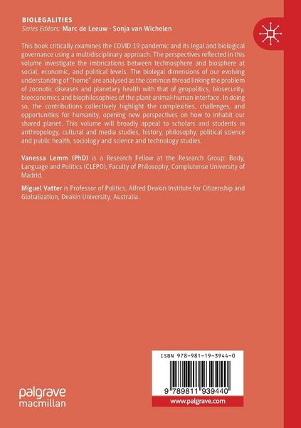 Produktbild: The Viral Politics of Covid-19