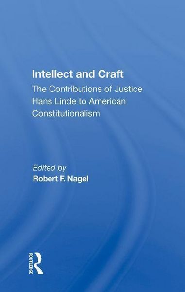 Produktbild: Nagel, R: Intellect And Craft