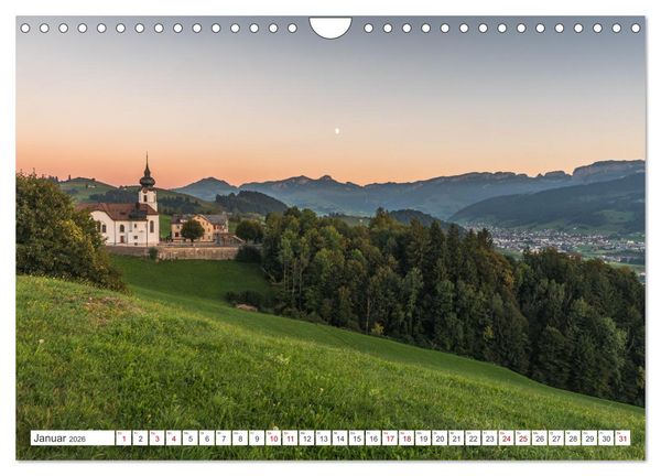 Produktbild: Appenzellerland (Wandkalender 2026 DIN A4 quer), CALVENDO Monatskalender