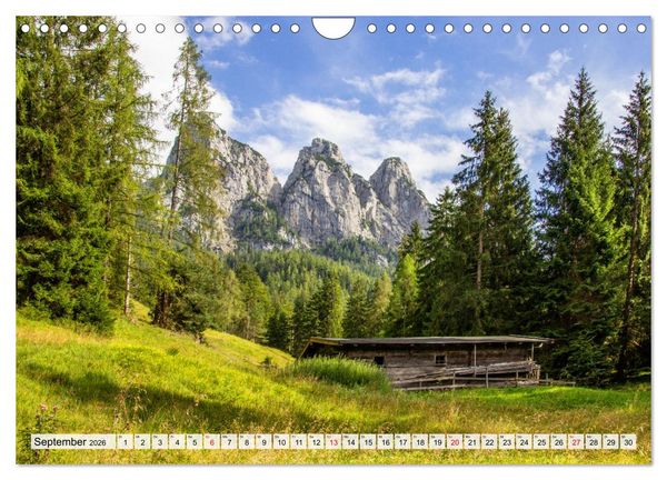 Produktbild: Gr&uuml;&szlig;e aus Unken (Wandkalender 2026 DIN A4 quer), CALVENDO Monatskalender