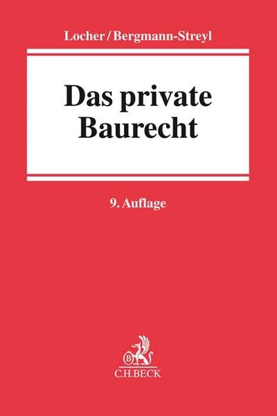 Produktbild: Das private Baurecht