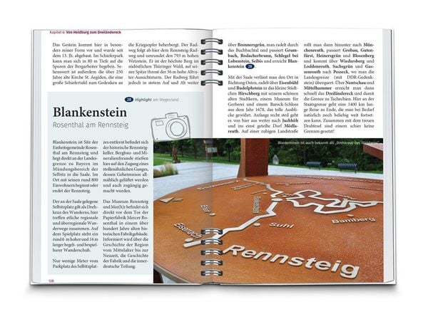 Produktbild: KOMPASS Radreisef&uuml;hrer Europa-Radweg Eiserner Vorhang / Deutsch-Deutscher Radweg