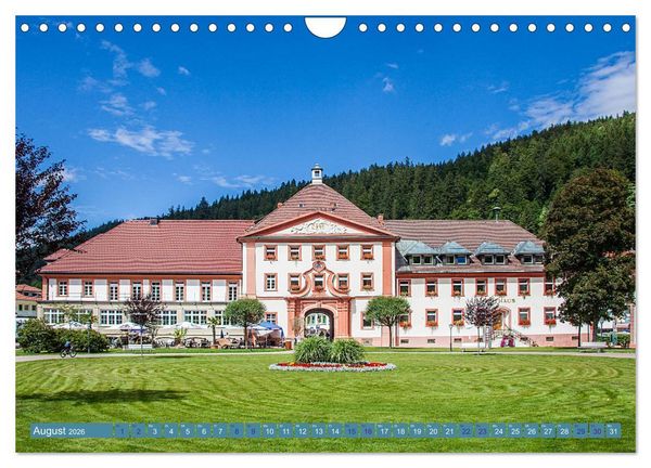 Produktbild: St. Blasien - Dom- und Kurstadt (Wandkalender 2026 DIN A4 quer), CALVENDO Monatskalender