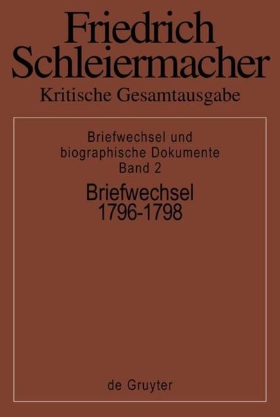 Produktbild: Briefwechsel 1796-1798
