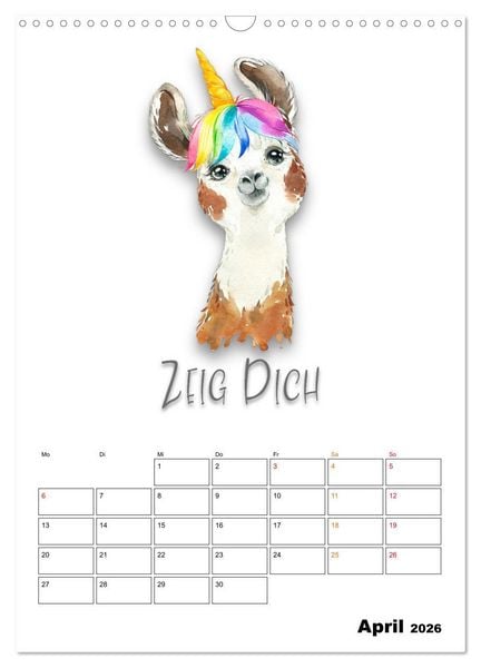 Produktbild: Bleib cool - Gute-Laune-Kalender (Wandkalender 2026 DIN A3 hoch), CALVENDO Monatskalender