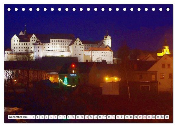 Produktbild: Colditz und Umgebung (Tischkalender 2026 DIN A5 quer), CALVENDO Monatskalender
