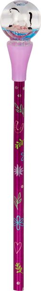 Produktbild: Glitzerkugel-Stift - Pferdefreunde, sort.