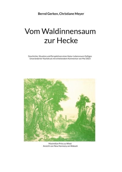 Produktbild: Vom Waldinnensaum zur Hecke