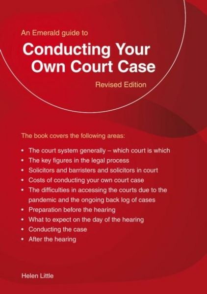 Produktbild: An Emerald Guide to Conducting Your Own Court Case
