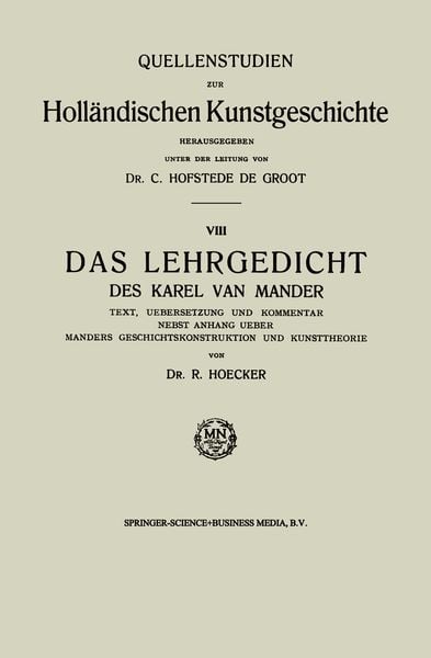 Produktbild: Das Lehrgedicht des Karel van Mander