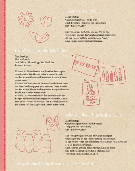 Produktbild: Geschenkpapier-Buch &ndash; Sch&ouml;ner Schenken