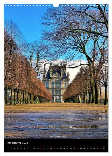 Produktbild: Paris de tous les temps (Calendrier mural 2026 DIN A3 horizontal), CALVENDO calendrier mensuel