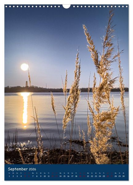 Produktbild: Cospudener See (Wandkalender 2026 DIN A3 hoch), CALVENDO Monatskalender