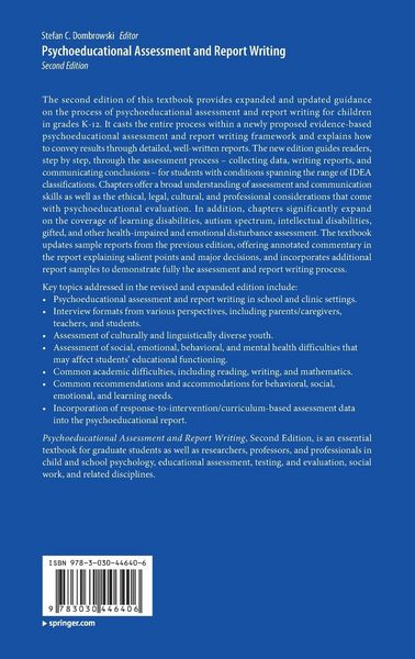 Produktbild: Psychoeducational Assessment and Report Writing