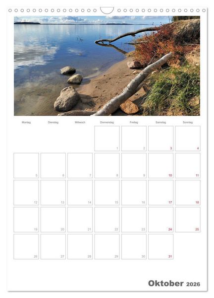 Produktbild: Insel R&uuml;gen / Planer (Wandkalender 2026 DIN A3 hoch), CALVENDO Monatskalender
