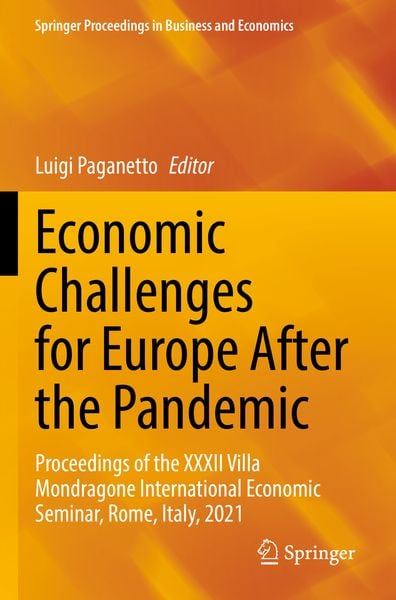 Produktbild: Economic Challenges for Europe After the Pandemic
