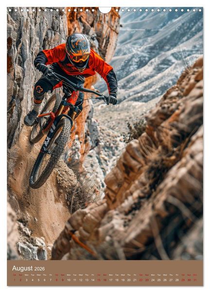 Produktbild: Downhill Adrenaline (Wall Calendar 2026 DIN A3 portrait), CALVENDO 12 Month Wall Calendar