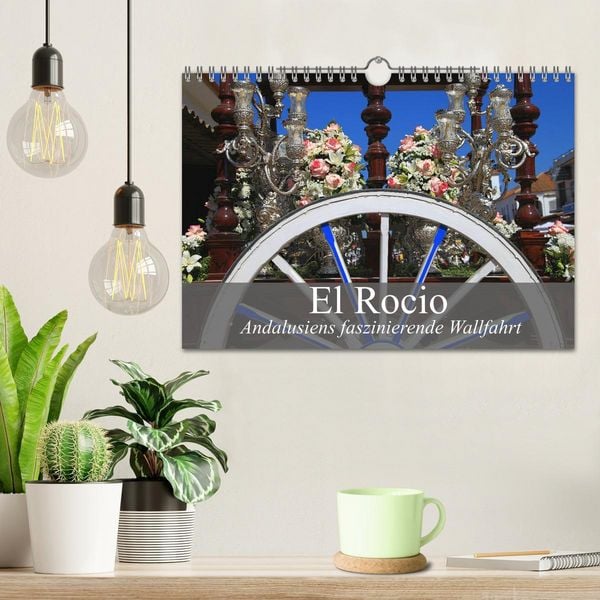 Produktbild: El Rocio - Andalusiens faszinierende Wallfahrt (Wandkalender 2026 DIN A4 quer), CALVENDO Monatskalender