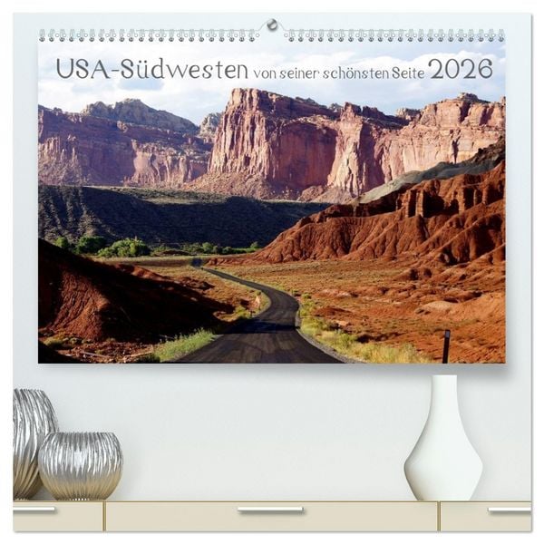 Produktbild: USA-S&uuml;dwesten von seiner sch&ouml;nsten Seite 2026 (hochwertiger Premium Wandkalender 2026 DIN A2 quer), Kunstdruck in Hochglanz