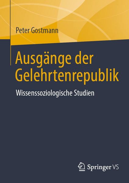 Produktbild: Ausg&auml;nge der Gelehrtenrepublik