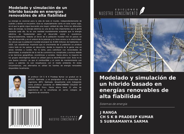 Produktbild: Modelado y simulaci&oacute;n de un h&iacute;brido basado en energ&iacute;as renovables de alta fiabilidad