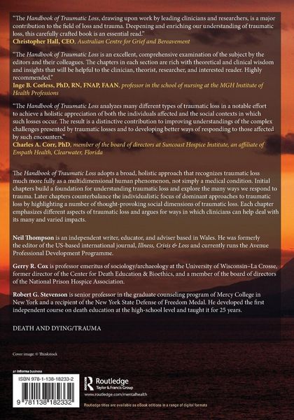 Produktbild: Handbook of Traumatic Loss